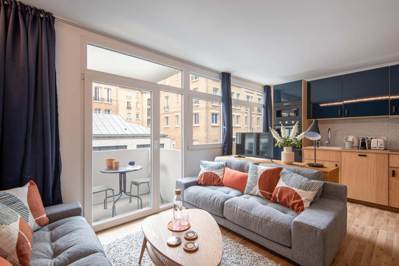 New - Appt Style Le Corbusier Avec Balcon - 8 Pers Apartamento Paris Exterior foto