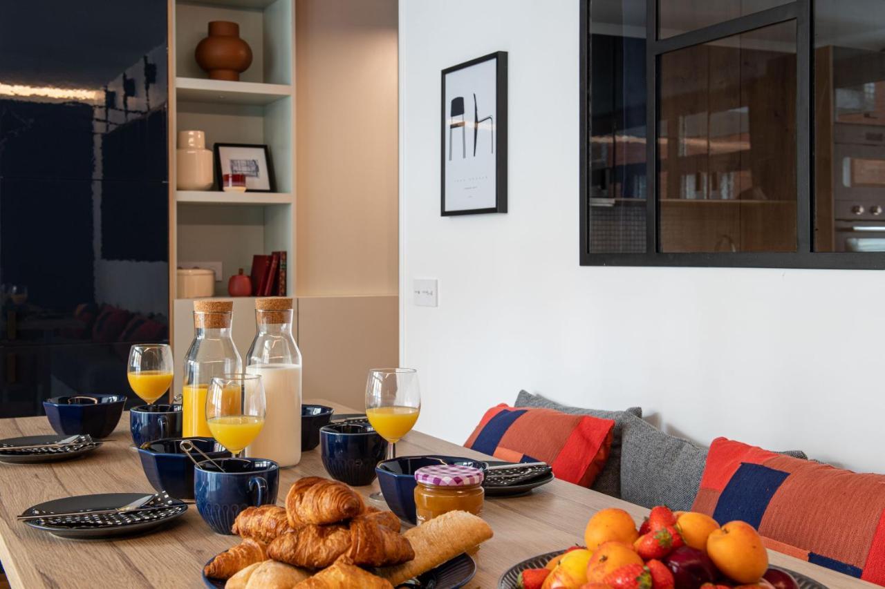 New - Appt Style Le Corbusier Avec Balcon - 8 Pers Apartamento Paris Exterior foto