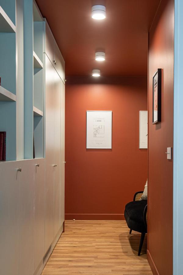 New - Appt Style Le Corbusier Avec Balcon - 8 Pers Apartamento Paris Exterior foto